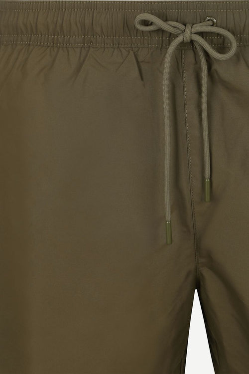 Swimshort medium drawstring army green