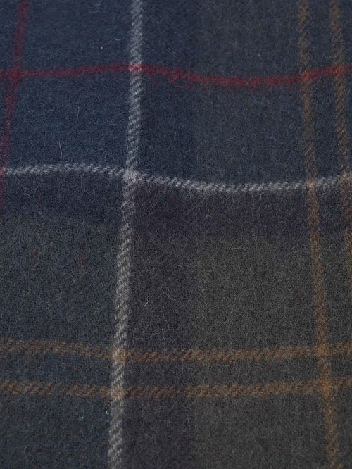 Sjaal braden wol classic tartan groen