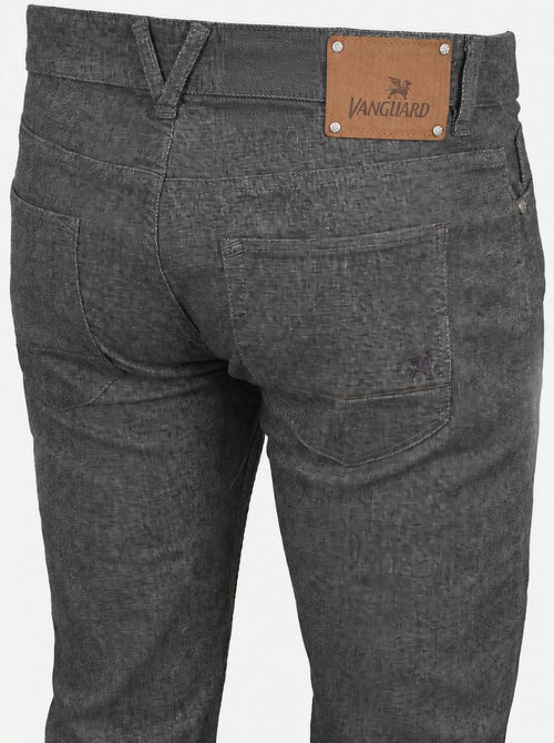 V40 rider broek melange grijs