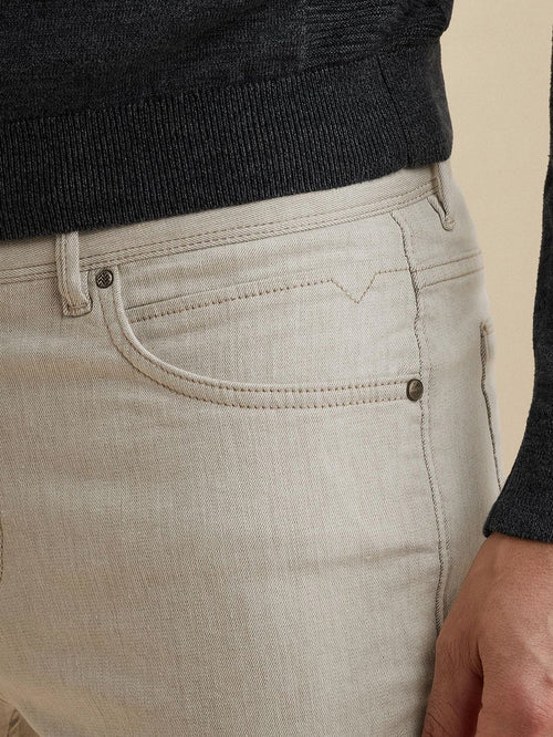 Jeans v7 rider ecru