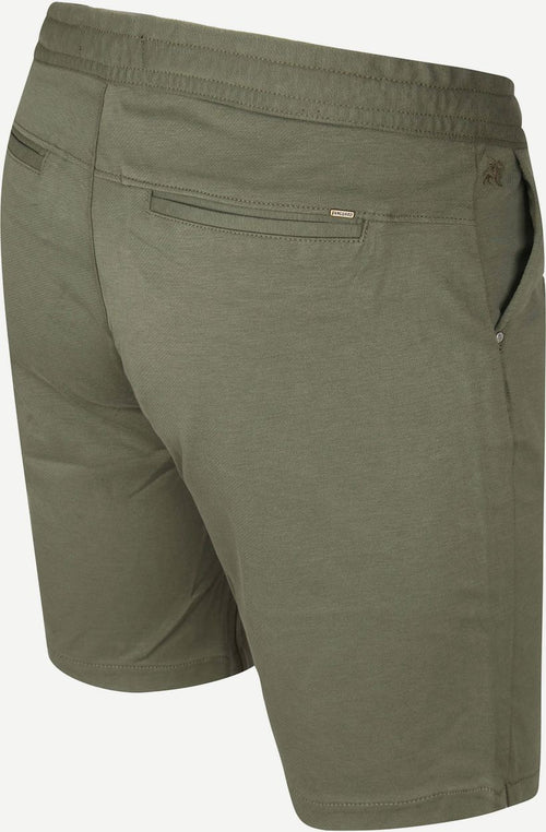 Vanguard chino short twill donkergroen