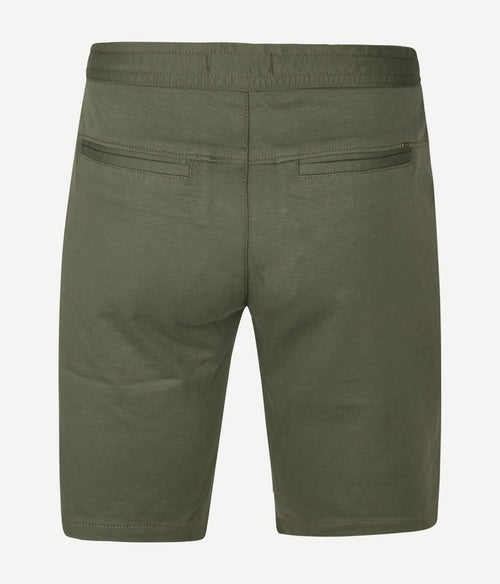 Vanguard chino short twill donkergroen