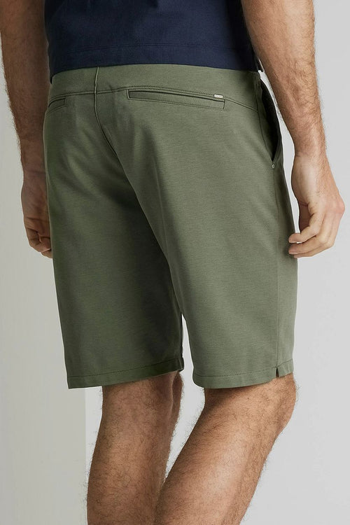Vanguard chino short twill donkergroen