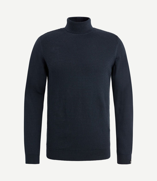 Coltrui structuur donkerblauw