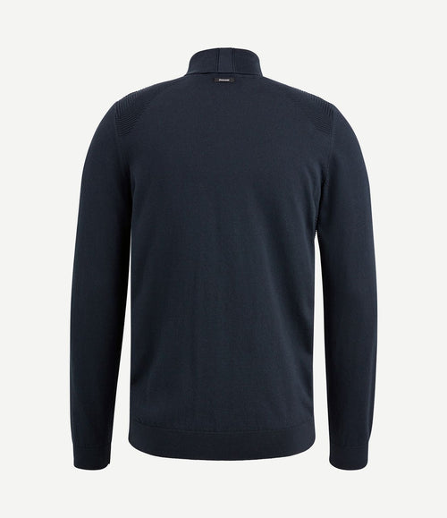 Coltrui structuur donkerblauw