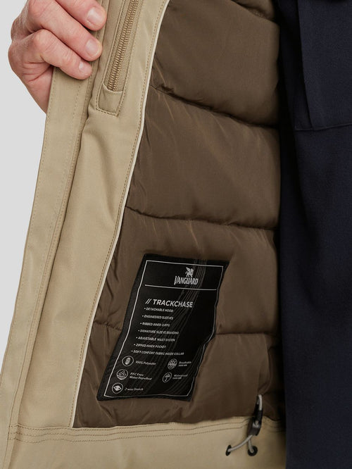 Vanguard jas trackchase beige | Regular-fit