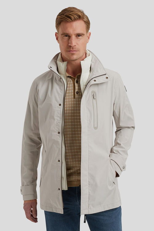 Vanguard jas v-double greige | Regular-fit
