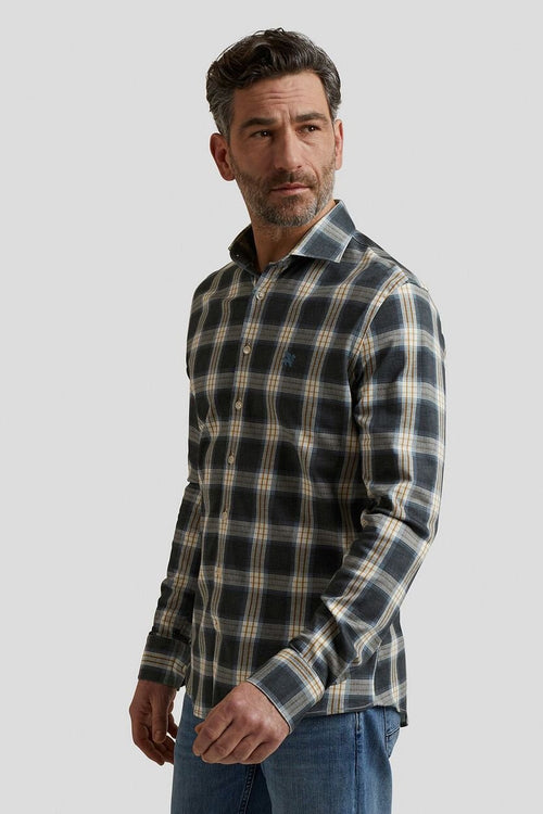 Vanguard overhemd ruit donkerblauw | Regular-fit