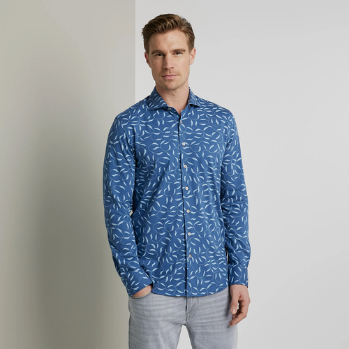 Vanguard overhemd takken blauw