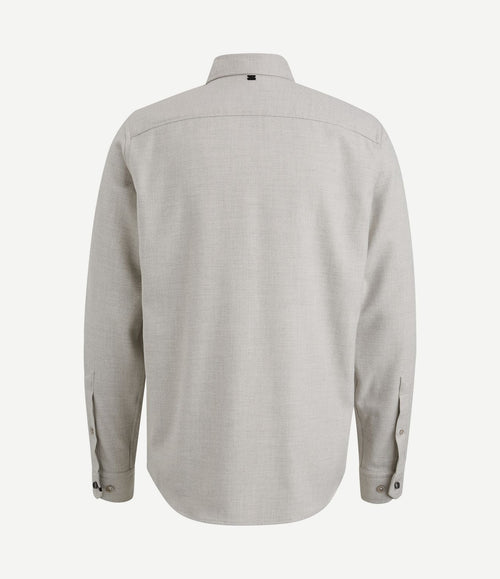 Overshirt twill greige