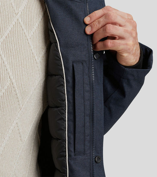 Parka wheelride donkerblauw