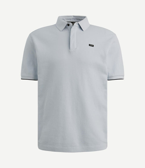 Piqué poloshirt lichtblauw