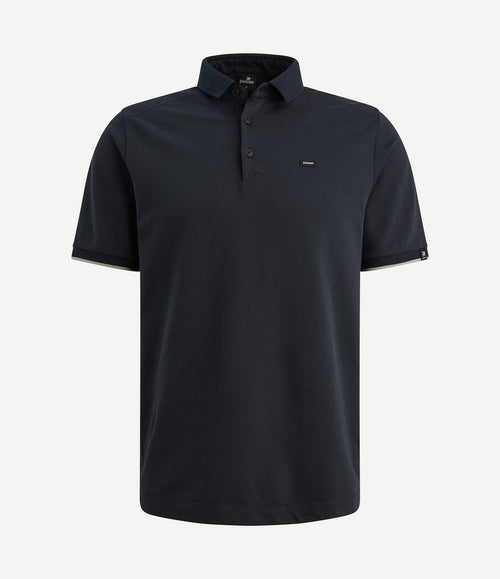Piqué poloshirt sky captain