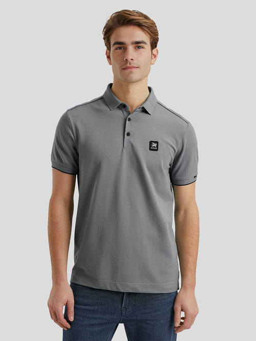 Vanguard poloshirt piqué dark slate | Regular-fit