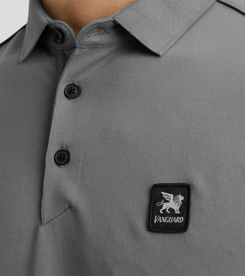 Vanguard poloshirt piqué dark slate | Regular-fit