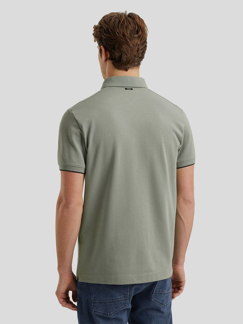 Vanguard poloshirt piqué groen | Regular-fit