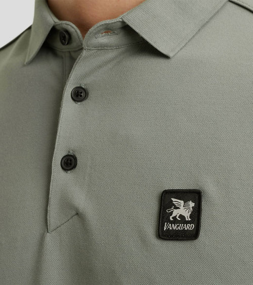 Vanguard poloshirt piqué groen | Regular-fit
