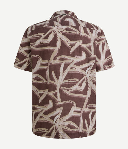 Short sleeve overhemd print catawba grape
