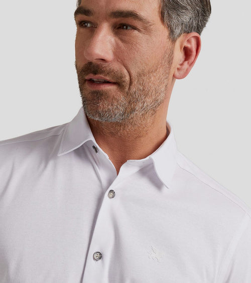 Vanguard short sleeves overhemd wit