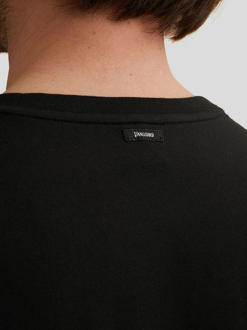 T-shirt logo zwart