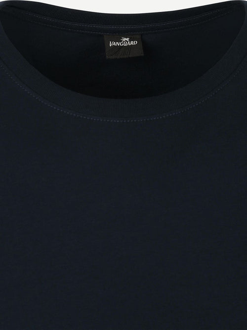 T-shirt logo donkerblauw
