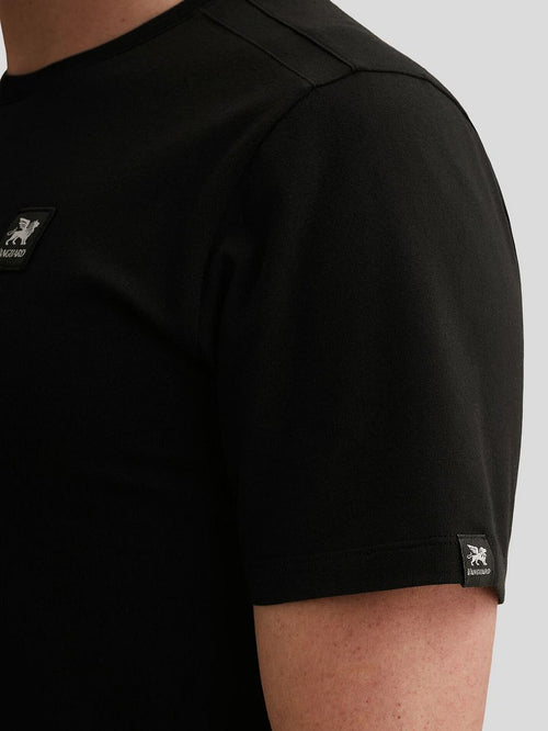 T-shirt logo zwart