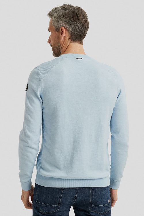 Vanguard trui slubs lichtblauw | Regular-fit