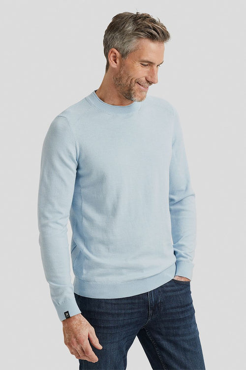 Vanguard trui slubs lichtblauw | Regular-fit