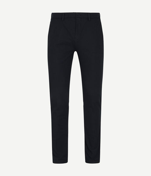 Vanguard v12 chino donkerblauw | Slim-fit