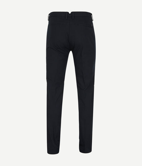 Vanguard v12 chino donkerblauw | Slim-fit