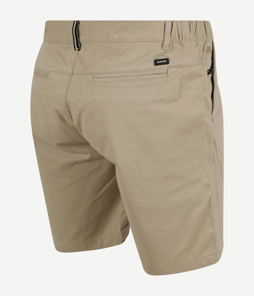 Vanguard v65 short fine twill beige | Slim-fit