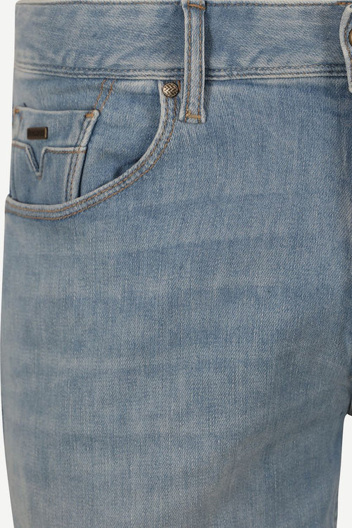 Vanguard v7 rider denim short lichtblauw | Slim-fit