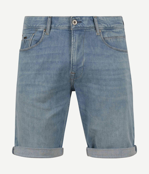 Vanguard v7 rider denim short lichtblauw | Slim-fit