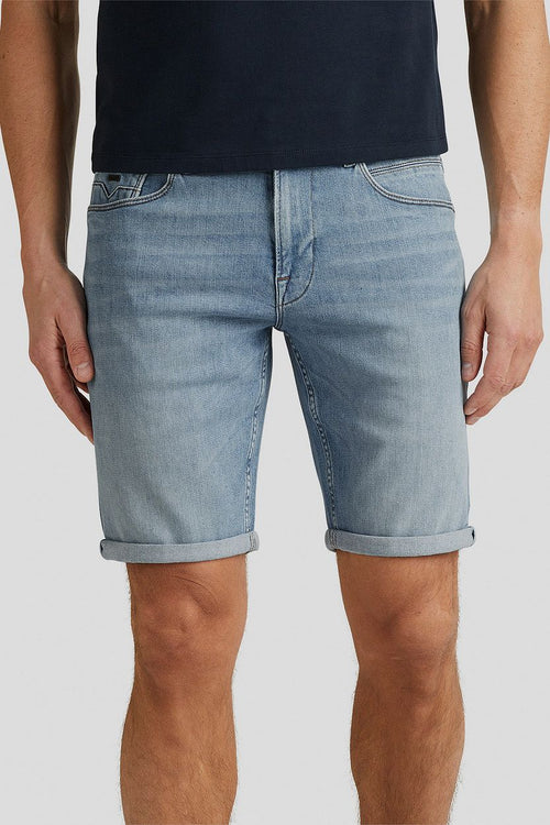 Vanguard v7 rider denim short lichtblauw | Slim-fit
