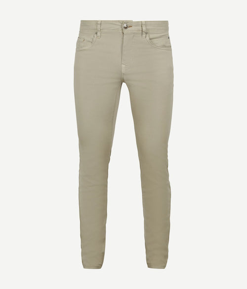 Vanguard v850 rider colored five pocket greige | Slim-fit
