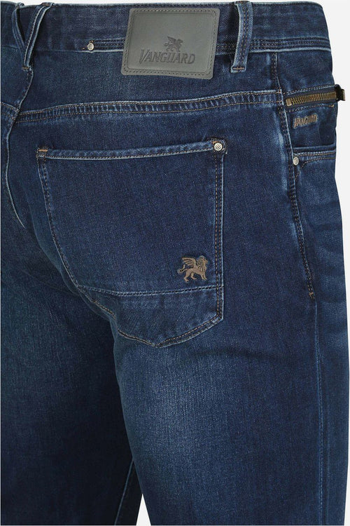 Vanguard v850 rider jeans blauw wmb | Slim-fit