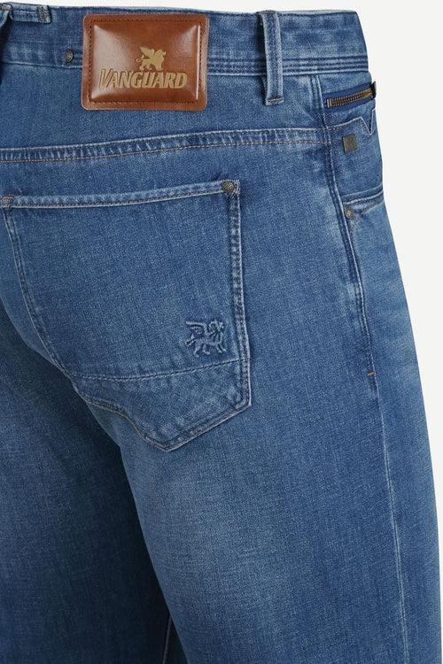Vanguard v850 rider jeans mid blue used | Slim-fit