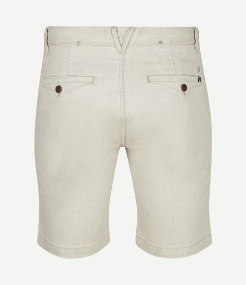 V9 chino short ecru