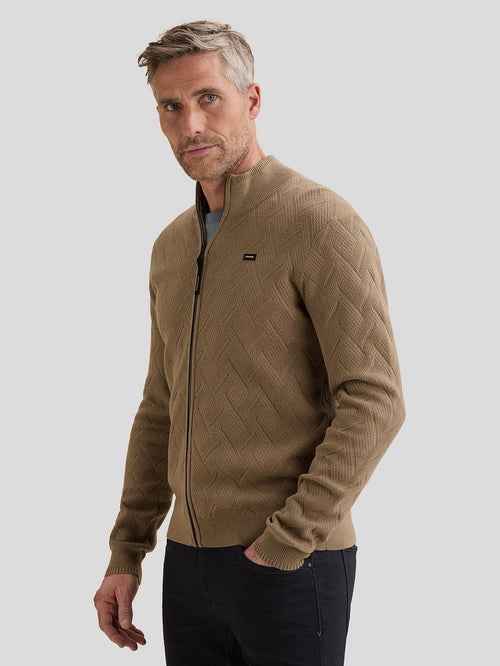 Vest deluxe camel