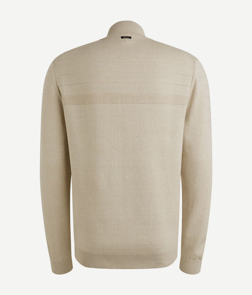 Vest bonded mouline ecru