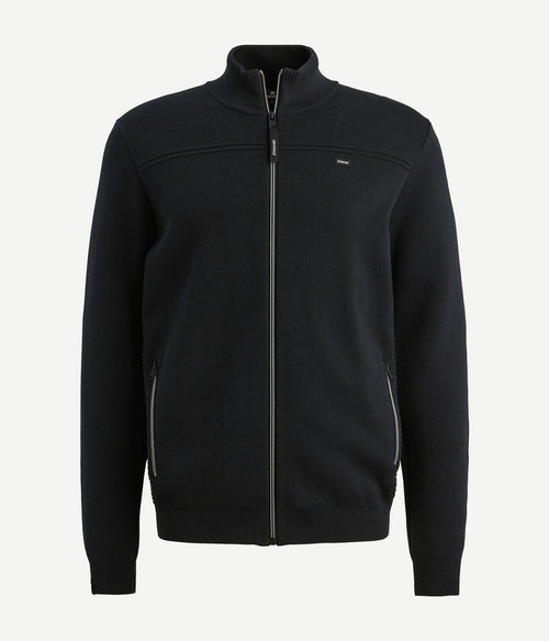 Vest bonded donkerblauw