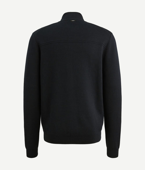 Vest bonded donkerblauw