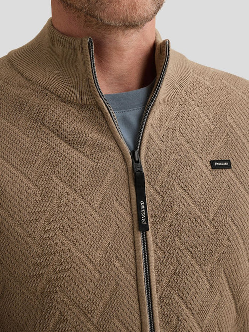 Vest deluxe camel