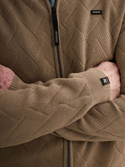 Vest deluxe camel