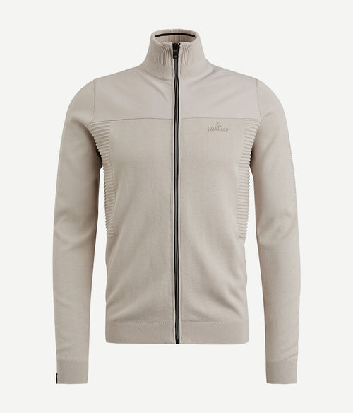 Vanguard vest modal ecru | Regular-fit