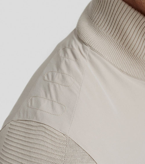 Vanguard vest modal ecru | Regular-fit