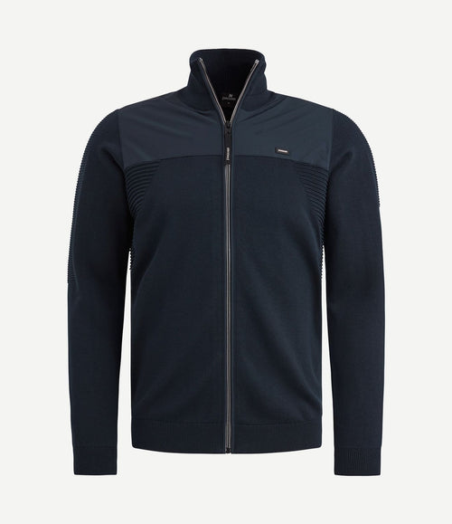 Vest modal donkerblauw