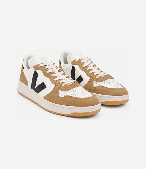 Sneakers v-10 bruin zwart