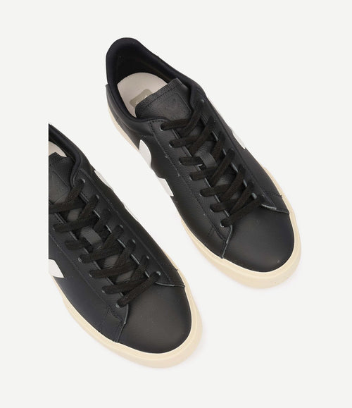 Sneakers campo wit zwart