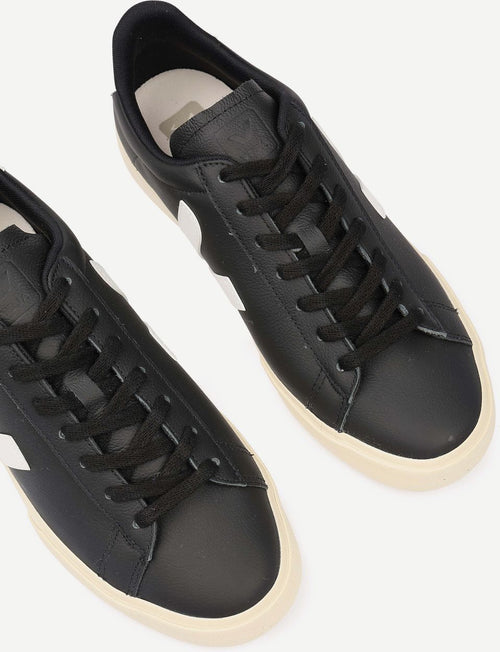 Sneakers campo wit zwart